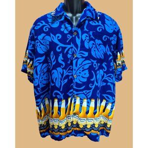 Corona Extra Mens Hawaiian Rayon Shirt XXL